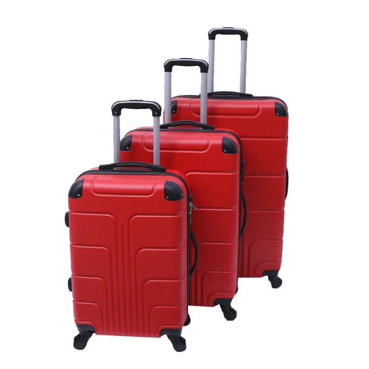 
best luggage ABS luggage set abs hard shell suitcase 