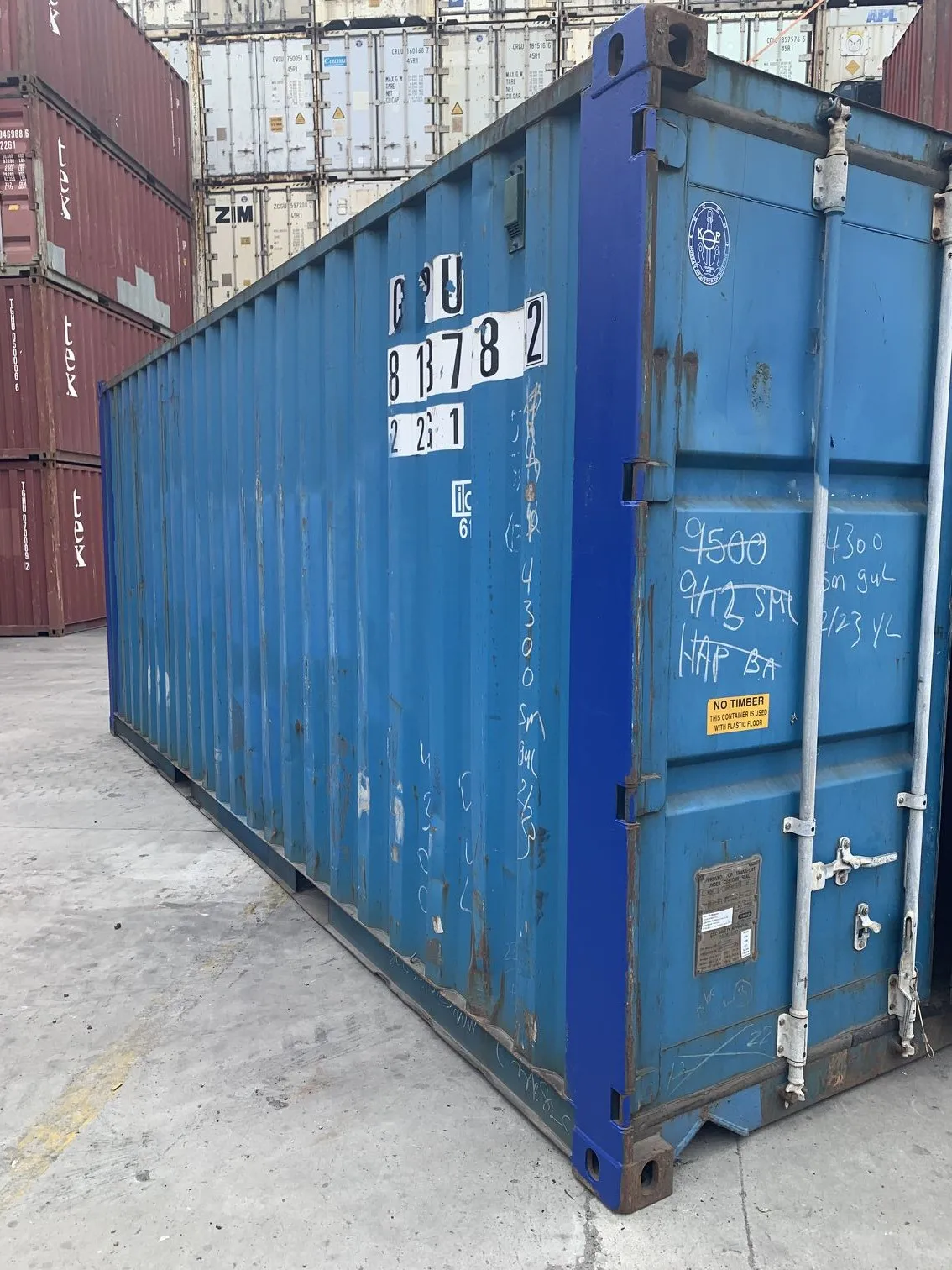 20 футов в длину и сертифицированные переносные контейнеры для хранения SCC