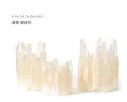 Креативные подсвечники из натурального кристалла