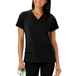 High Quality Fashion Scrubs Wholesale Woman Scrub Nurse Uniforms Set 2 Pieces