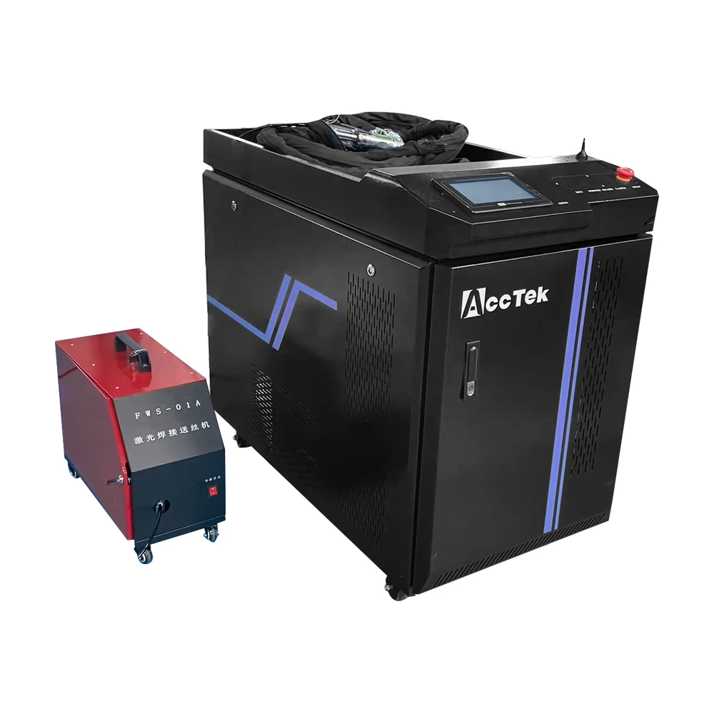 2000W  fiber laser welding machine handle stainless steel aluminium brass Acctek hot sale in USA in stock
