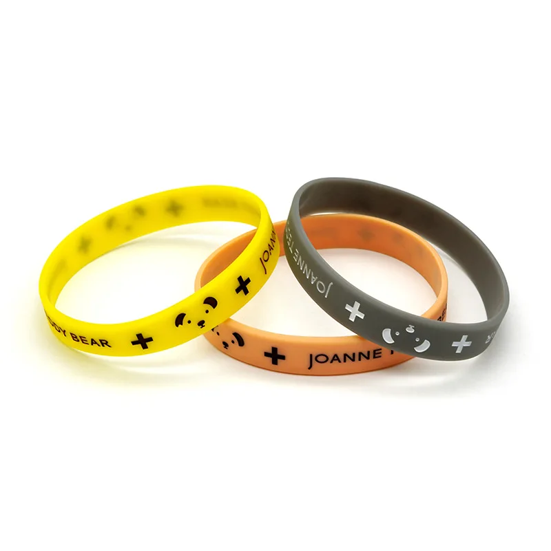 Hot Selling Customizable Silicone Sports Wristband Personalized Logo Bracelet for Promotional Events