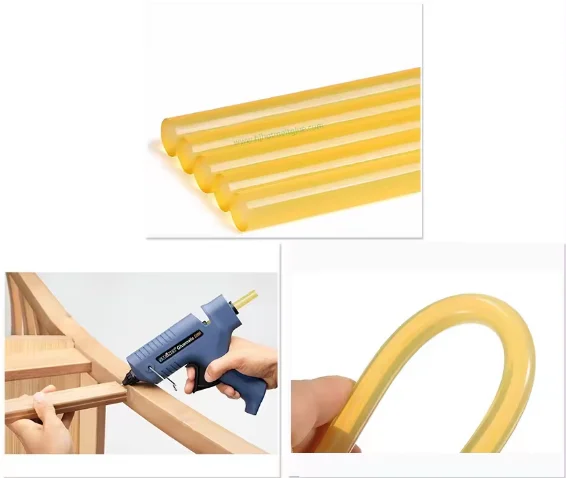 Wholesale hot selling colorful  glue stick for glue gun 7mm 11mm  Adhesive Wood glue stick