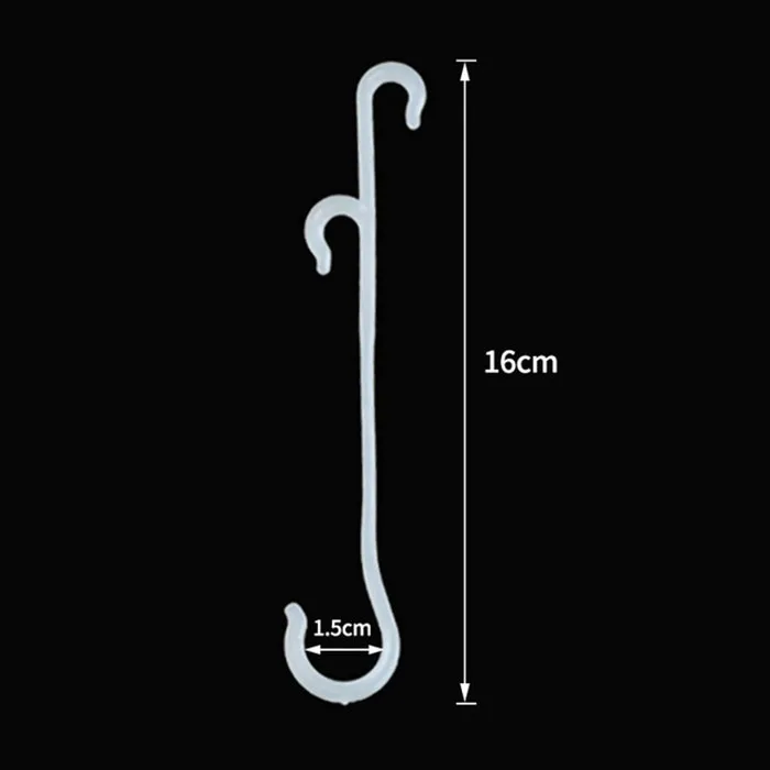 J Shaped Fruit Cherry Tomato Ear Hook Garden Vegetable Plant Grape Support Vines Fastener Clips Trellis Fixed Buckle Hook