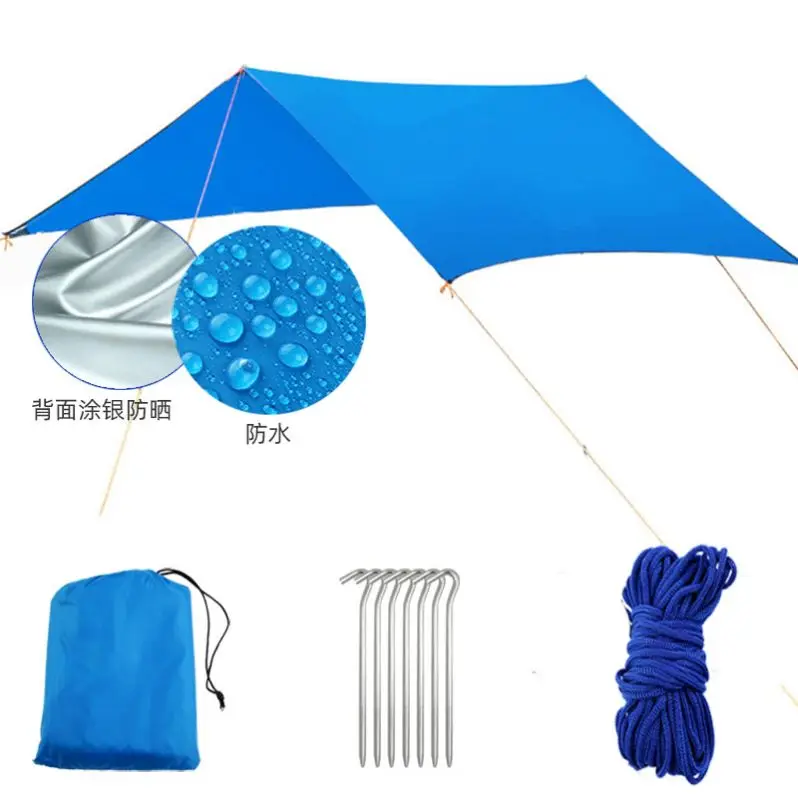 Outdoor Hot  camping Outdoor camping hammock cover ,beach sun shelter hammock rain fly tarp