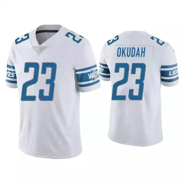 Retro Rugby Shirt Sport Clothes New Season #97 Hutchinson #20 Sanders #19 Golladay Stitched American Football Jersey