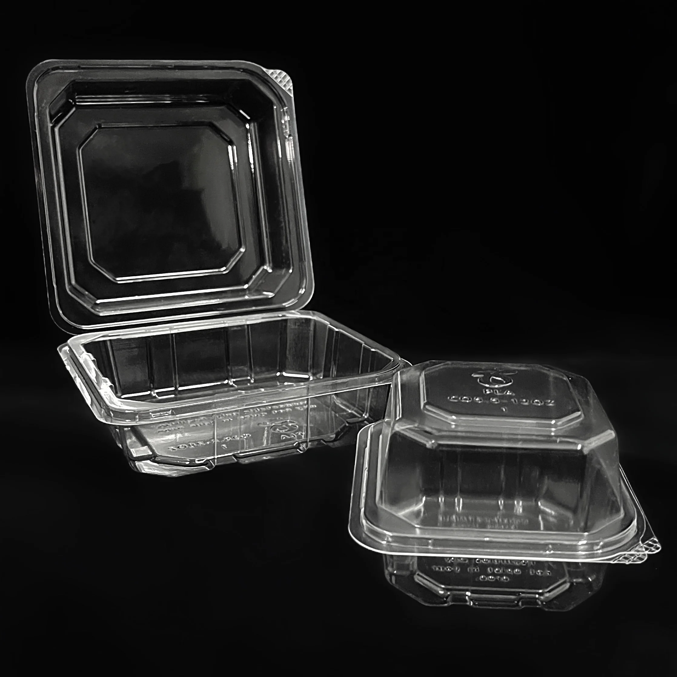 Hot Sale Plastic Clamshell Box For Plant Restaurant Recyclable Vented to Go Clamshell Food Container
