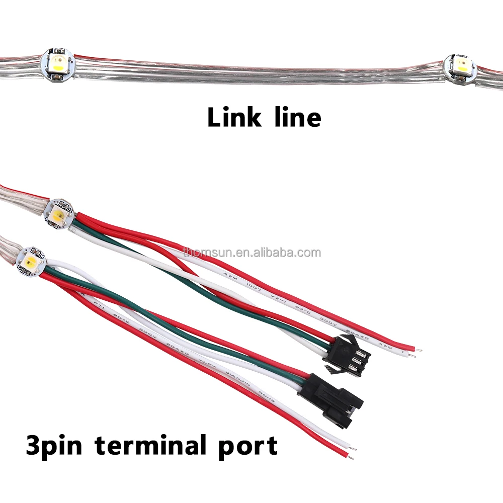 addressable 5v sk6812  rgbw 50leds  led fairy string lights 1m flash mini string lights