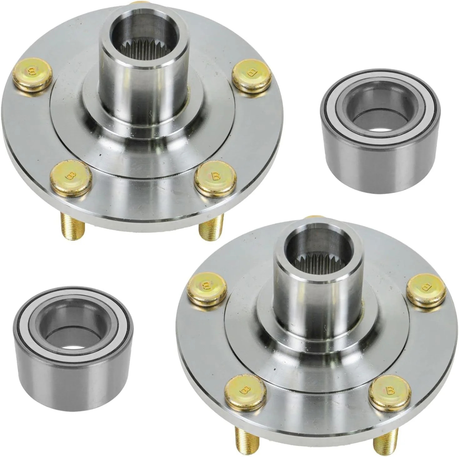 Wholesale High Quality Semi Trailer Electric Brake Hub Drum with Round Stub Axle