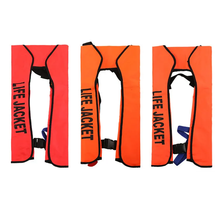 Factory cheap swimming surfing safety EC Adult airbag auto manual Inflatable swimsuit marine Life Jacket Water Rescue Life Vest