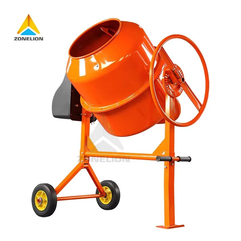 120L Electric/gasoline Mini Mortar Mixer Concrete