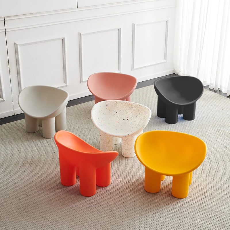 Customized fashion type living room velvet white OEM rotomolding plastic chair