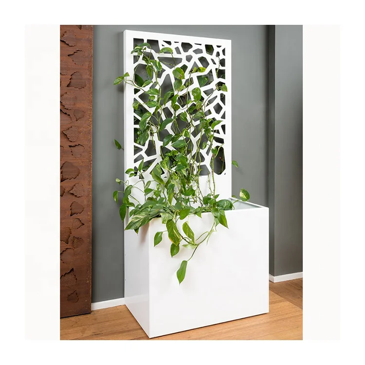 Indoor Metal Flower Pot Wrought Iron Plant Stand Floor Flower Pot Rack Stainless Steel FlowerPot Stand