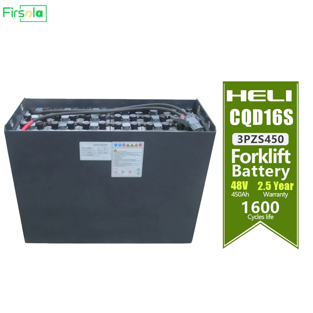 HELI CQD20 48V 450Ah 3PZB450 батарея для тягового электрического погрузчика Тяговая