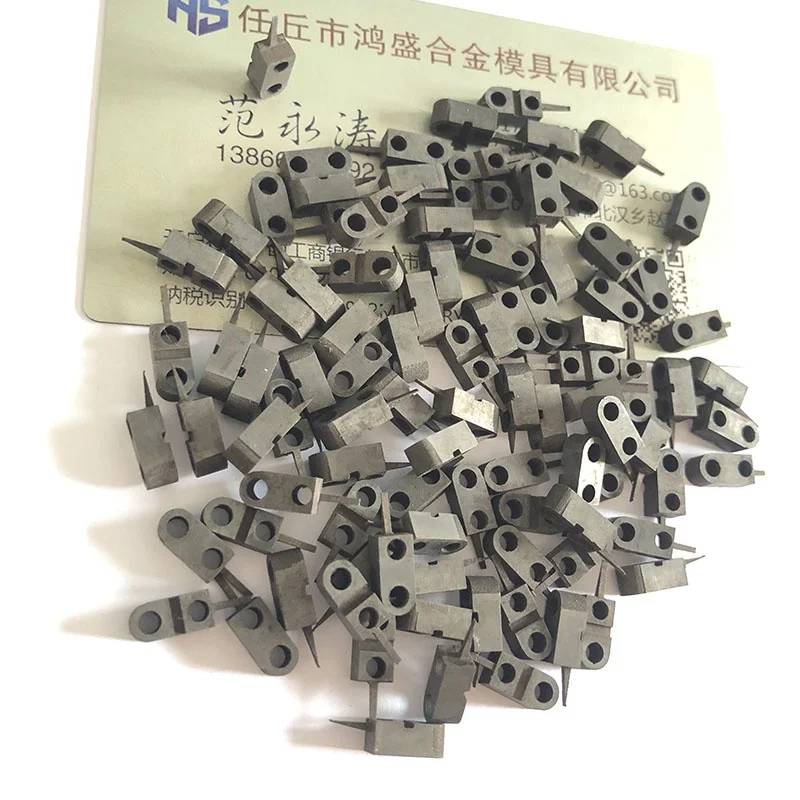 Non-standard special-shaped hard alloy fittings wear-resistant tungsten carbide products
