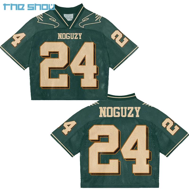 Custom  High Quality Polyester Mesh Men Tee shirts Sports Jersey Boxy Fit T Shirt  Football Soccer Mesh T Shirt For Men