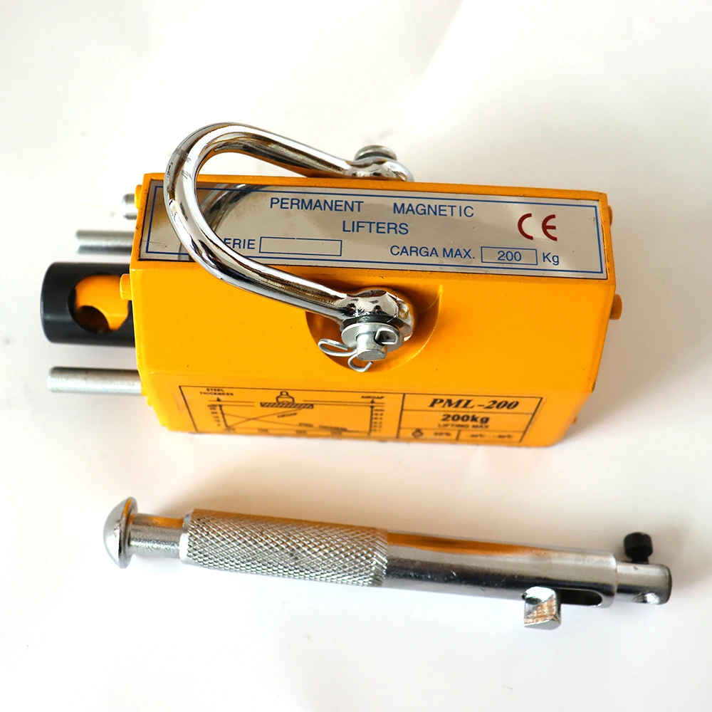 Manual hand magnetic lifter permanent CE 100kg 1000kg 5000kg 100 10000kg Permanent magnetic lifter
