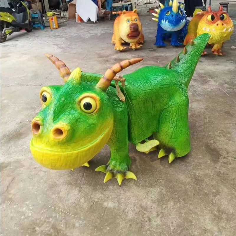 high emulation dinosaur ride for indoor games for kids