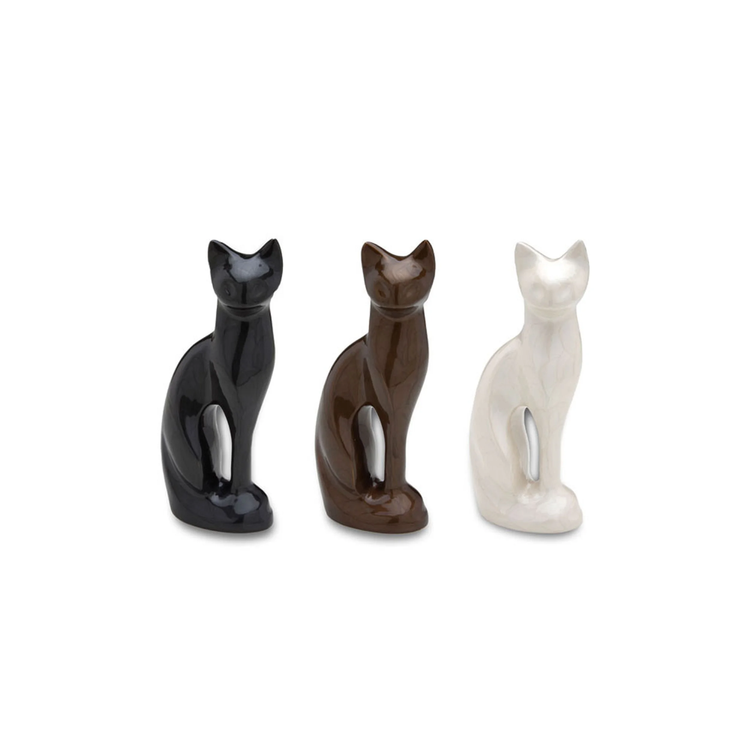 Solid Brass Pet Cremation Urns Premium Pure Funeral Ashes Urn Cat Shaped Premium Pure Customized Color Burial Ashes Urn