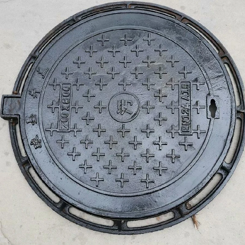 OEM Service En124 D400 Square Round DCI Ductile Iron Water Tank Manhole Cover