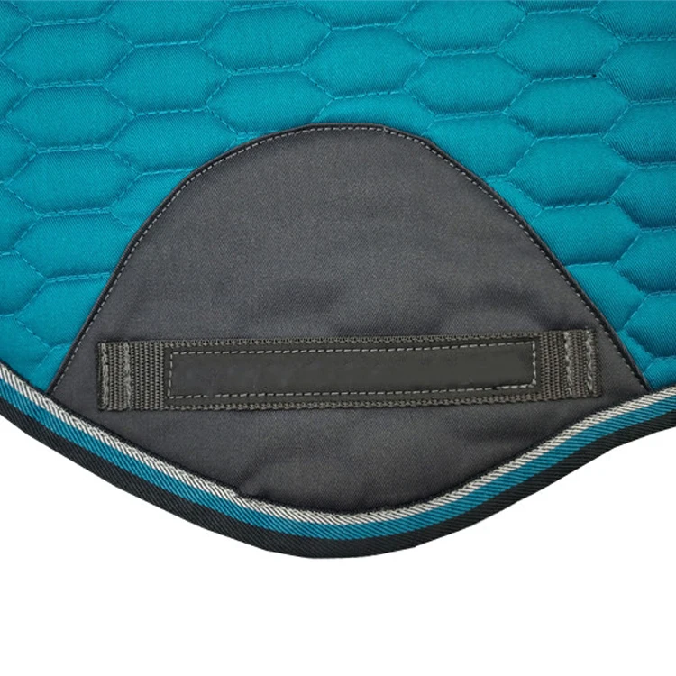 High Quality Custom Cotton Fabric All Purpose Horse Riding Equestrian Equipment English Western Saddle Pads