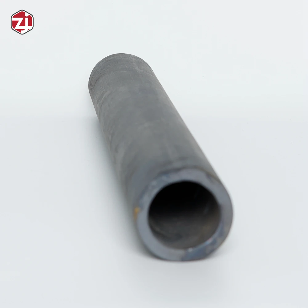 Factory Wholesale Accept Custom Wear Resistance Large Thermal Shock Resistance Sic Ceramic Silicon Carbide Pipe / Rollers