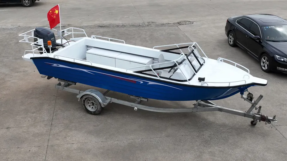 6m/24ft full-welded CE Certificate 9-24ft Aluminium Boat for sale fishing boat sail boat for sale