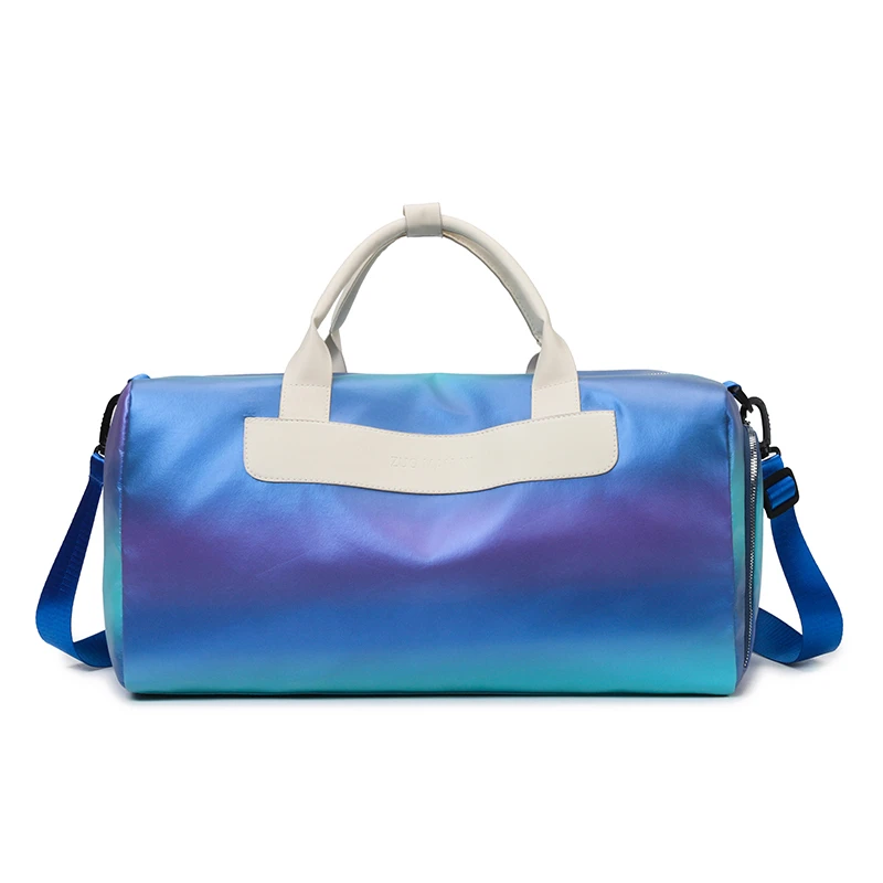 The new gradient large-capacity travel bag dry and wet separation storage bag independent shoe warehouse luggage bag