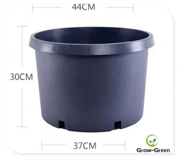Hydroponics Plastic PE Poly Grow Bag with Bottom Hole Plant Pot Vegetables Nursery Bags Home Garden Accessory