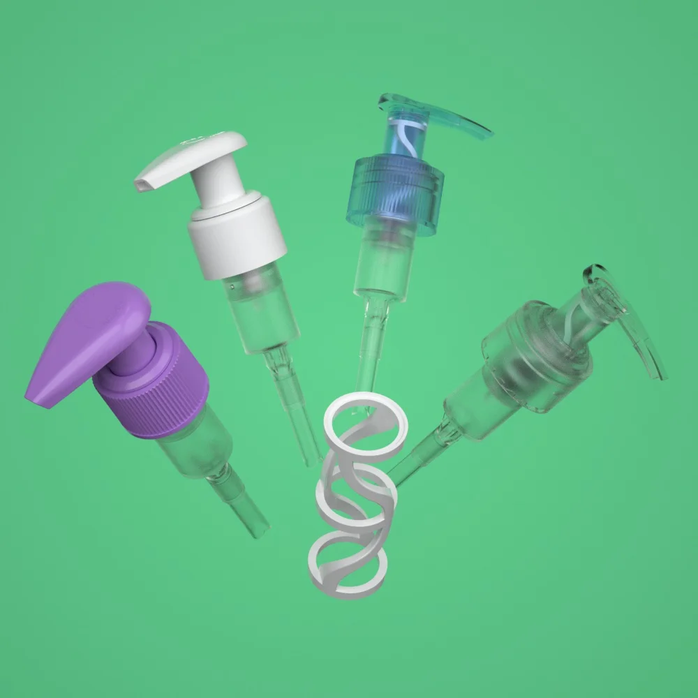 Wholesale Custom Plastic Eco Clip Lock 24/410 28/410 Lotion Pump Liquid Hand Soap Pump Dispenser aluminum body cream lotion pump