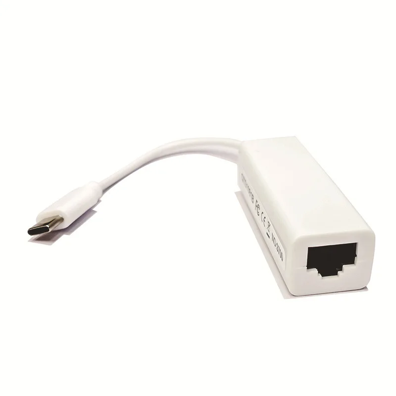 USB C to Ethernet Adapter RJ45 to USB C Thunderbolt 3/Type-C 10M/100M Ethernet LAN Network Adapter