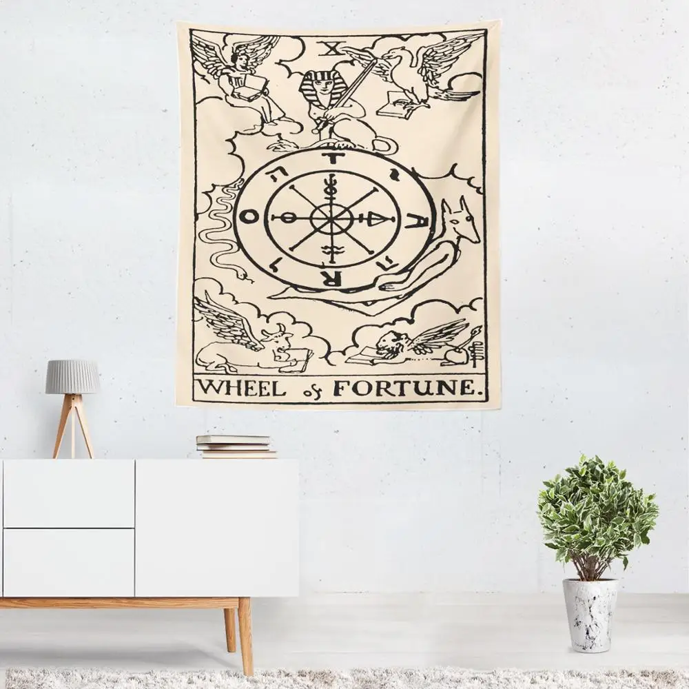 amazon custom made Star Moon Tarot Tapestry 3D Printed Custom Tapestry Wall Hangings