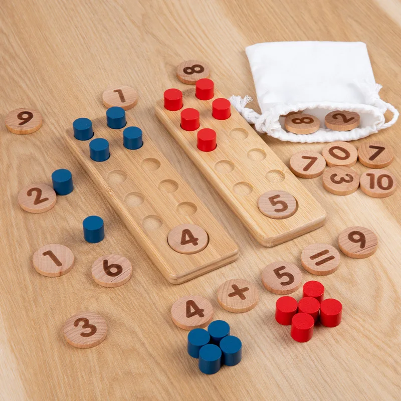 Wholesale Unisex Wood Puzzle Toy for Kids Teens Montessori Teacher Preschool Learning Math Practice for Toddlers and Students
