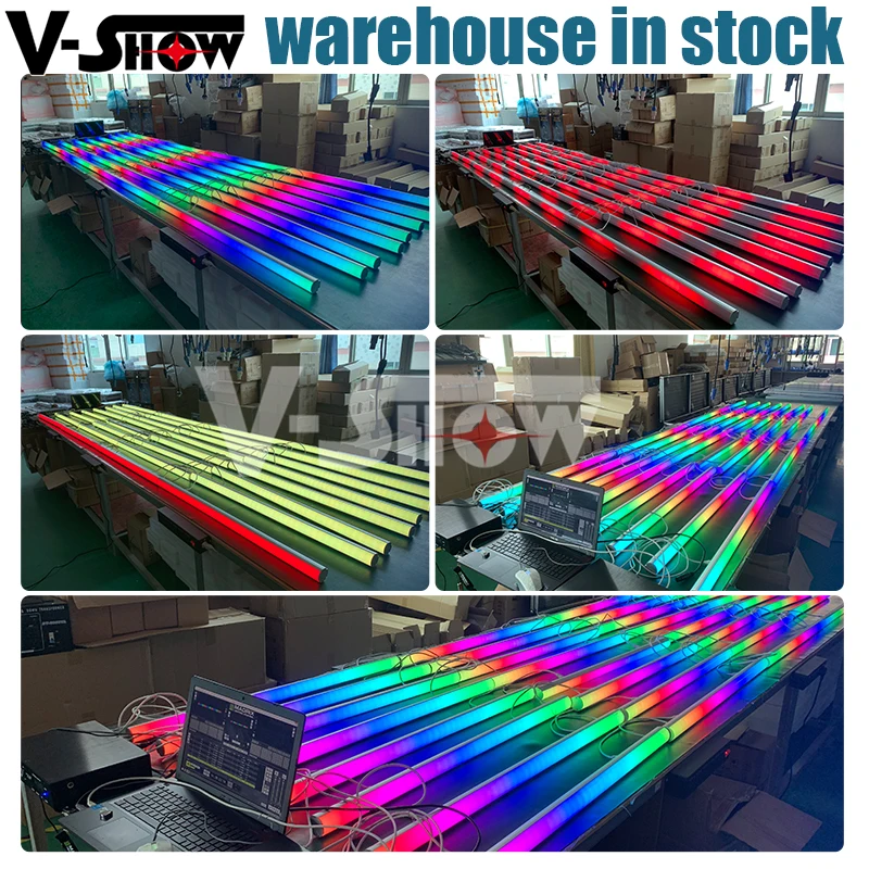  Светодиодная Пиксельная трубка 40 * SMD 5050 RGB LED Dmx кинетическая вертикальная для дискотеки концерта сцены фонового