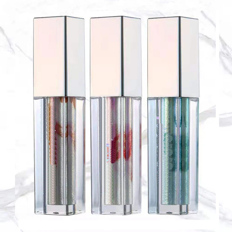 Romantic Bird Cosmetic Gillter Shimmer Shiny Marble Eyeshadow Custom Liquid Eyeshadow