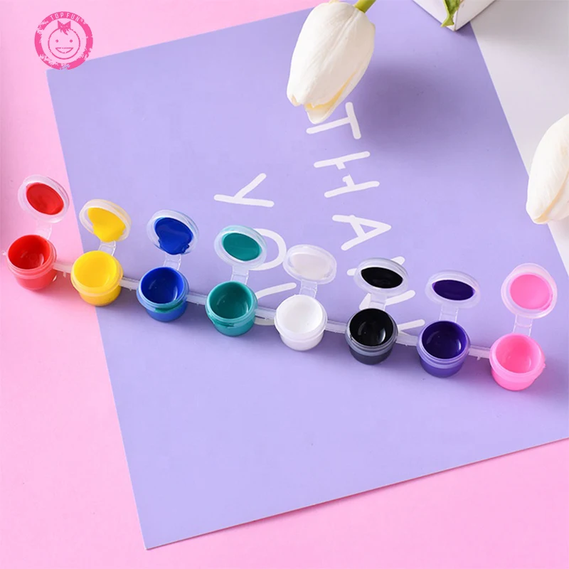 Wholesale Non-Toxic Eco Friendly Quick Drying Acrylic Paint Set For Kids
