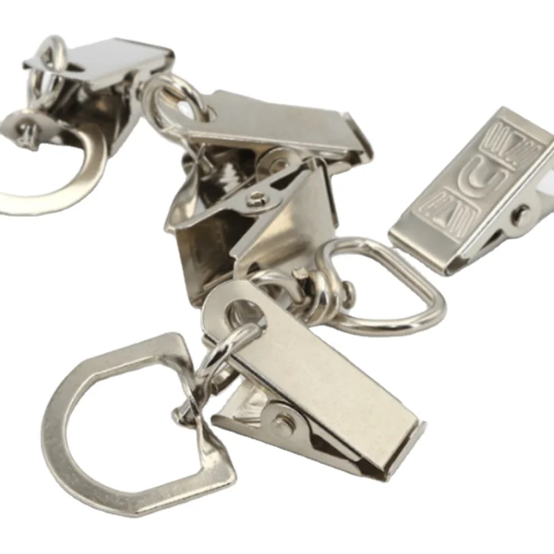 High Quality Metal ID Clips Office Name Badge Spring Clip