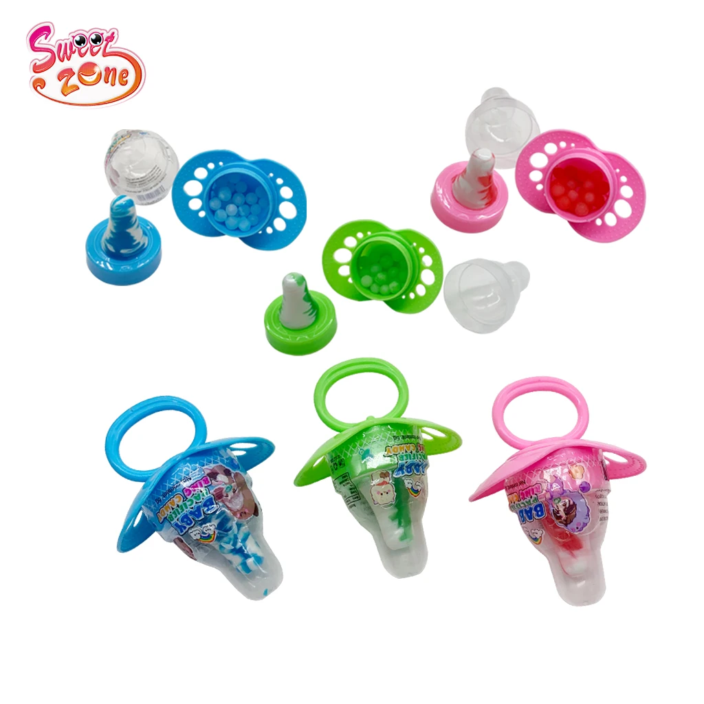 Halal Baby Nipple Candy with Pearl Candy Sweet Lollipop