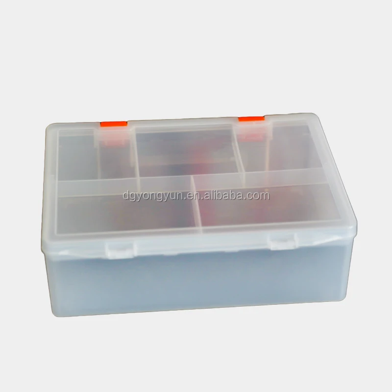 Wholesale high capacity plastic storage box organizer with tray tools container