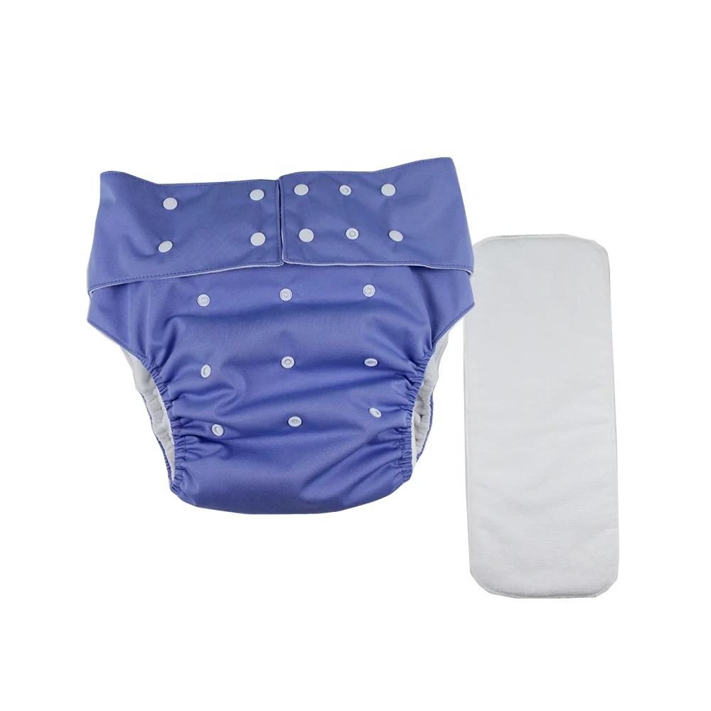 New Arrival Washable Adult Panty Diaper Reusable Adult Diapers Cloth  All Printed Disposable Adult Baby Diapers