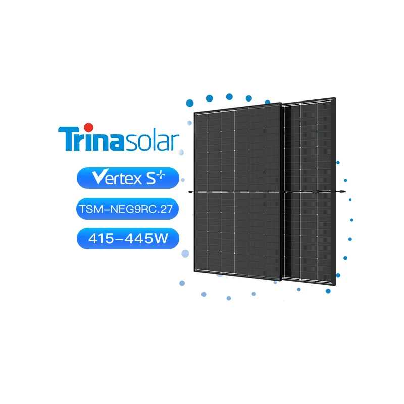 Trina Vertex S+ 440W Panels Trina Vertex S TSM-430 NEG9RC.29 430W N Type Bifacial Double Glass Warehouse Rotterdam Trina 440W