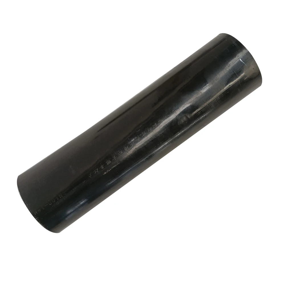 China Manufacture Quality Black Water Roll Plastic Weld 6 Inch Flexible Pipe