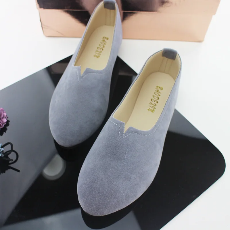 
GUGUTREE 35-43 girls big size flat casual dress shoes women lady flat dress fur ball shoes CXD-9 