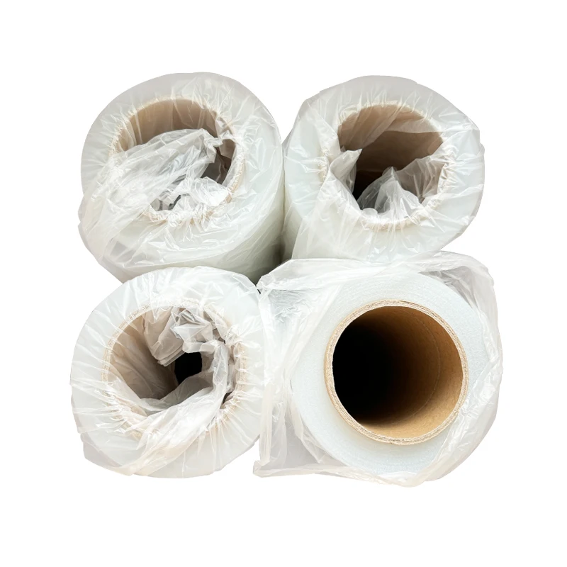 High Quality LLDPE Acrylic Adhesive Pallet Wrap Machine Clear Stretch Film Bulk Plastic Jumbo Roll Hand Wrap for Pallets