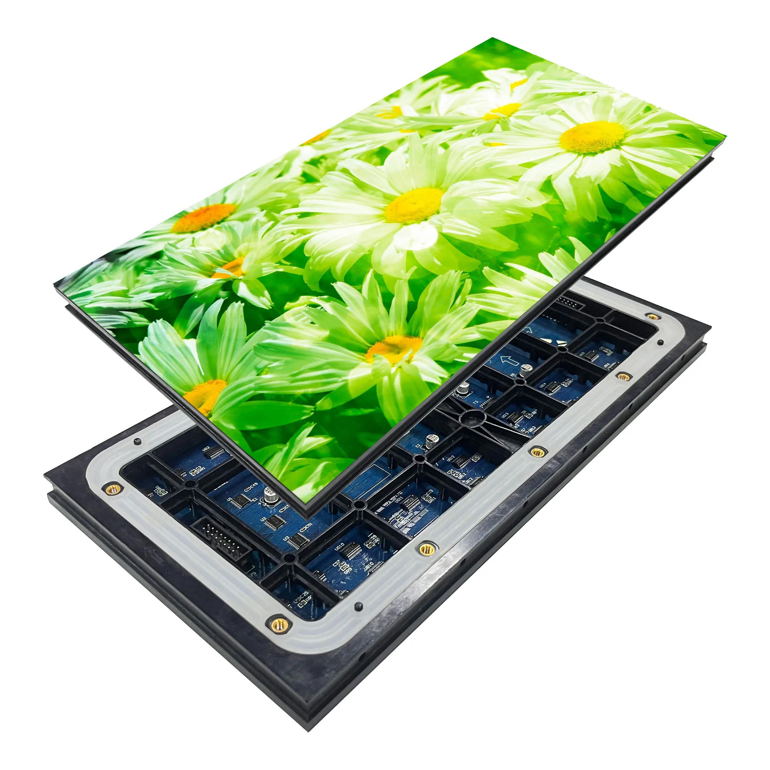 P5 Waterproof Full Color 320x160mm Outdoor LED Display 64x32 Pixel 1/8 Scan SMD RGB Module Video Wall HD Panel