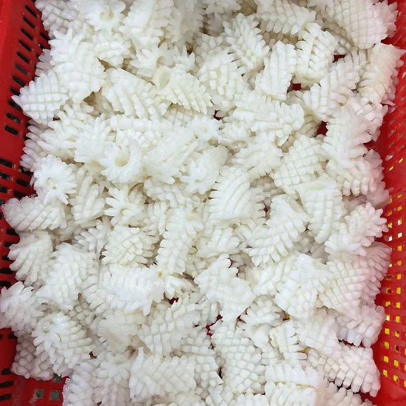 china seafood frozen squid flower