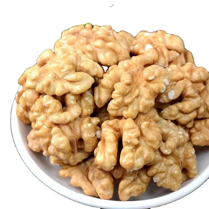 Chinese Food Dried Fruit Bag Packaging 100% Natural Raw Organic Walnuts Raw Peanut Kernel Walnuts Kernels Nuts Kernels 3A Grade