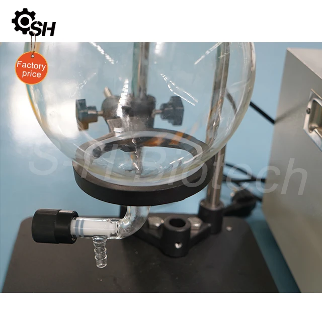 Laboratory Small Rotary Evaporator 5L Manual Lifting Experimental Evaporation Instrument