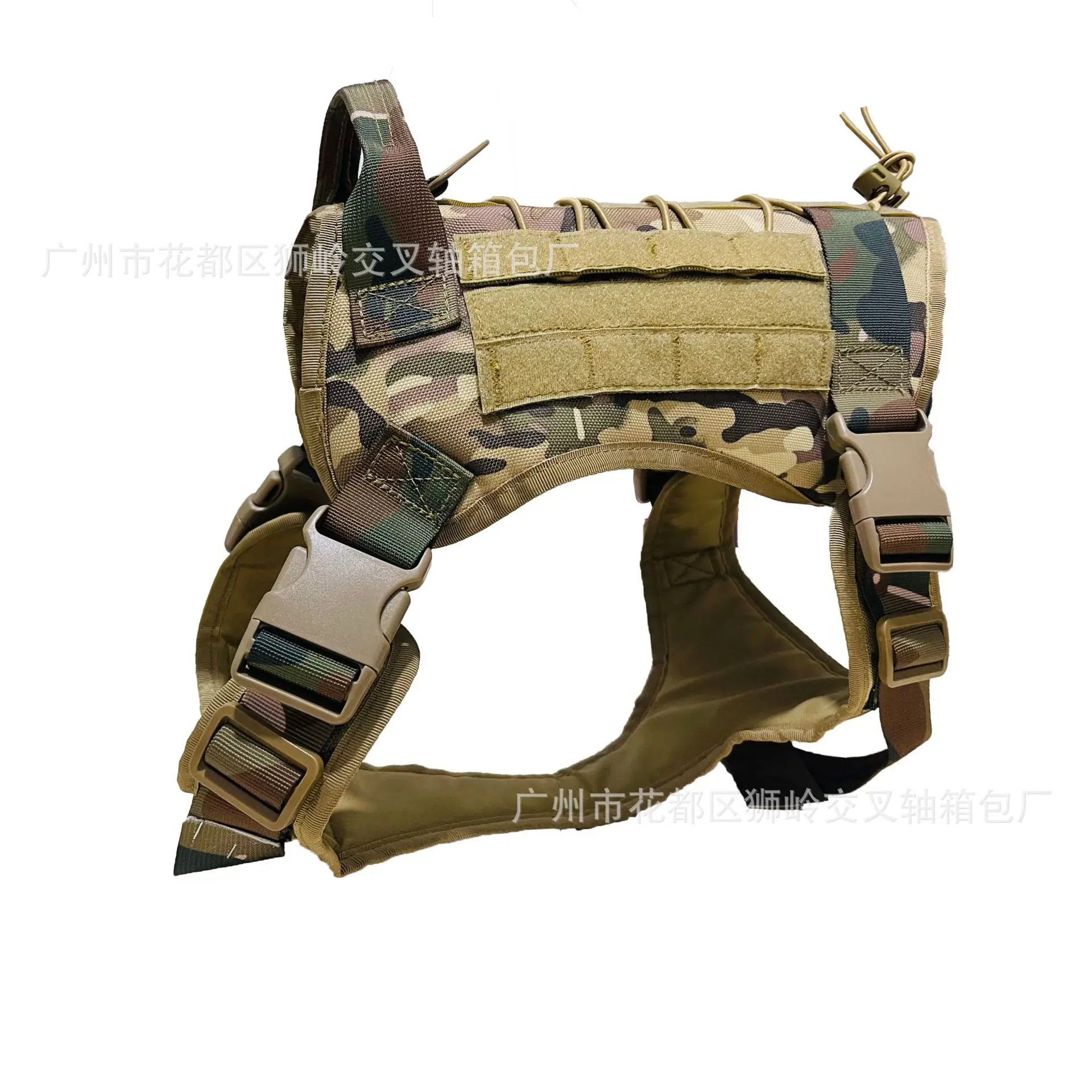 Factory Wholesale Custom Outdoor Tactical Dog Vest Tactical Large Dog Vest Tactical dog tactical harness