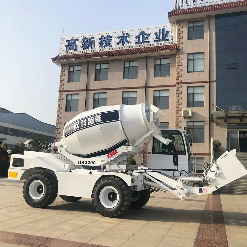 HK3.0  3cbm volumetric concrete mixer trucks price